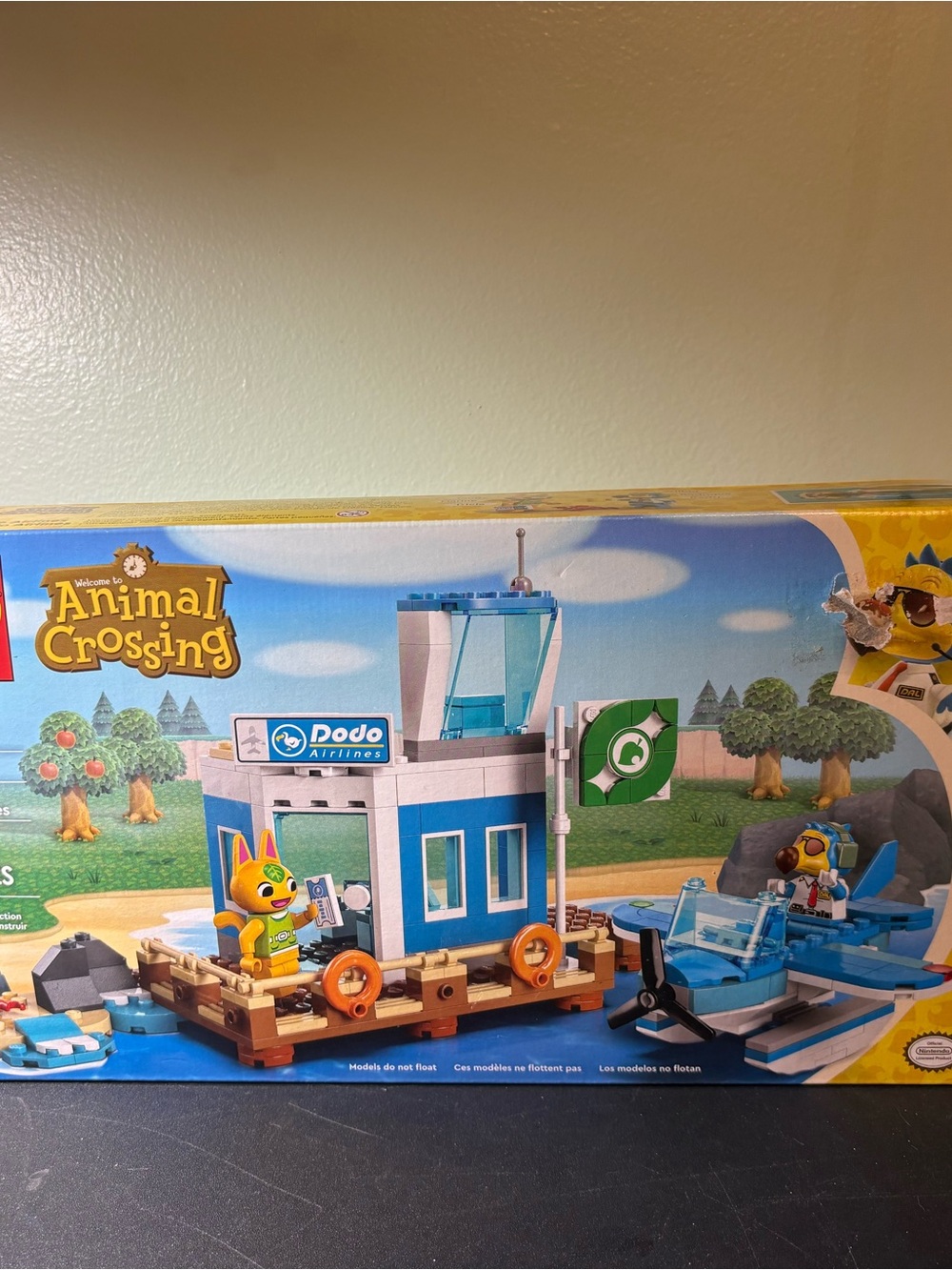 Lego Animal Crossing Dodo Airlines Playset - Blue, White, Tan